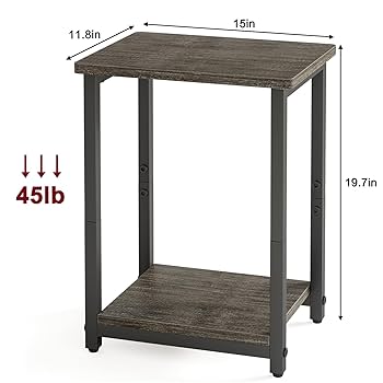 KIT キット Side table グレー KIT Side table / キット サイドテーブル STB-01 - インテリア
